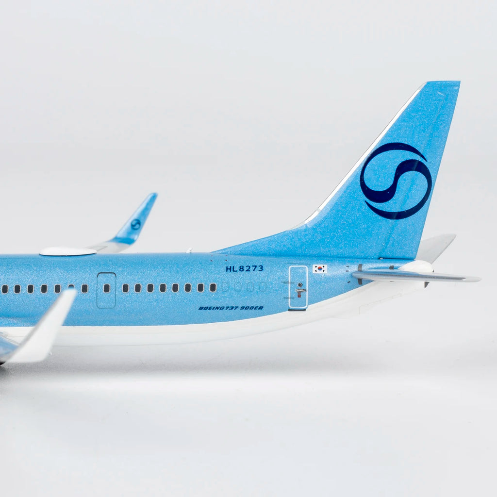 79027 Alloy Collectible Plane Gift NG Models 1:400 Korean Air "SkyTeam" Boeing B737-900ER Diecast Aircraft Jet Model HL8273