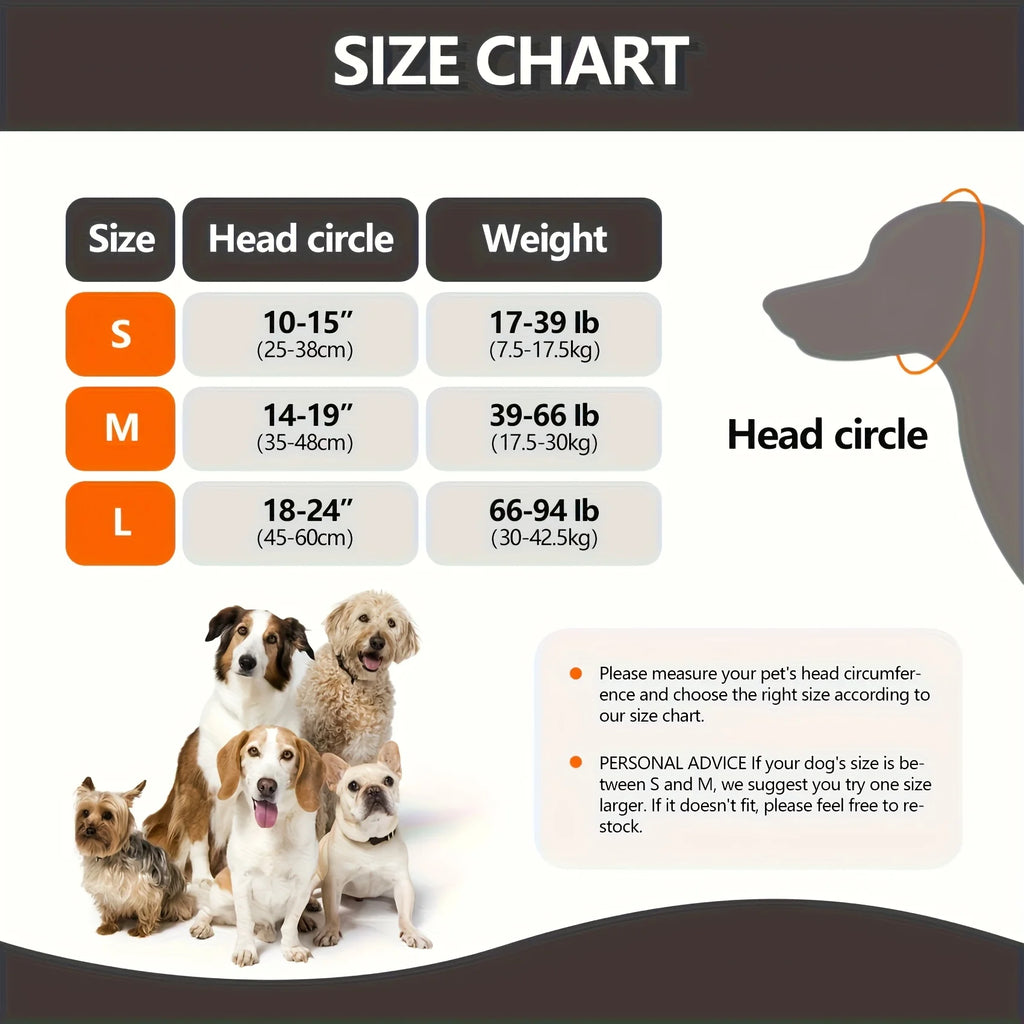 Adjustable Dog Earmuffs - Noise Reduction, Comfortable Quiet Headgear, Soothing Head Wrap, Suitable for Bathing, Grooming, Thunder, Fireworks - Durable Pet Supplies, Suitable for Squirrels