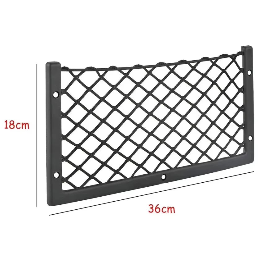 1/3Pcs/Lot 36*18cm Car Net Door Panel Bus Seat Back Mount Organizer Mesh Phone Holder Storage Bag Pocket For Wallet Keys
