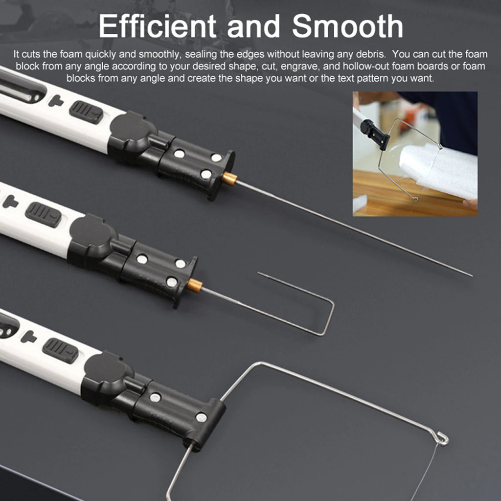 Portable Cordless Foam Cutter Hot Wire Foam Cutter Pen Styrofoam Cutting Tools Kit Electronic Soldering Kit