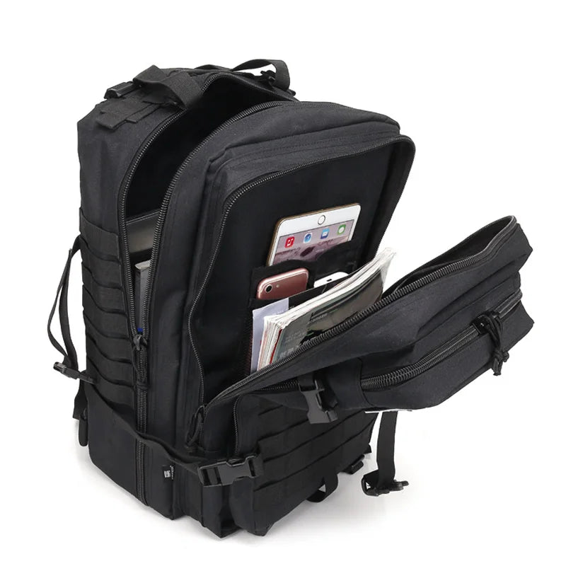 35L Men Women Survival Outdoor Backpack Trekking Sport Travel Rucksacks Camping Hiking Fishing Bags Tactical Backpack Hunting