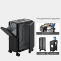 New Double-Opening Travel Suitcase 20 inch Carry-On Suitcase Expandable Multi-Functional Luggage Explosion-proof Zip 22-26 inch