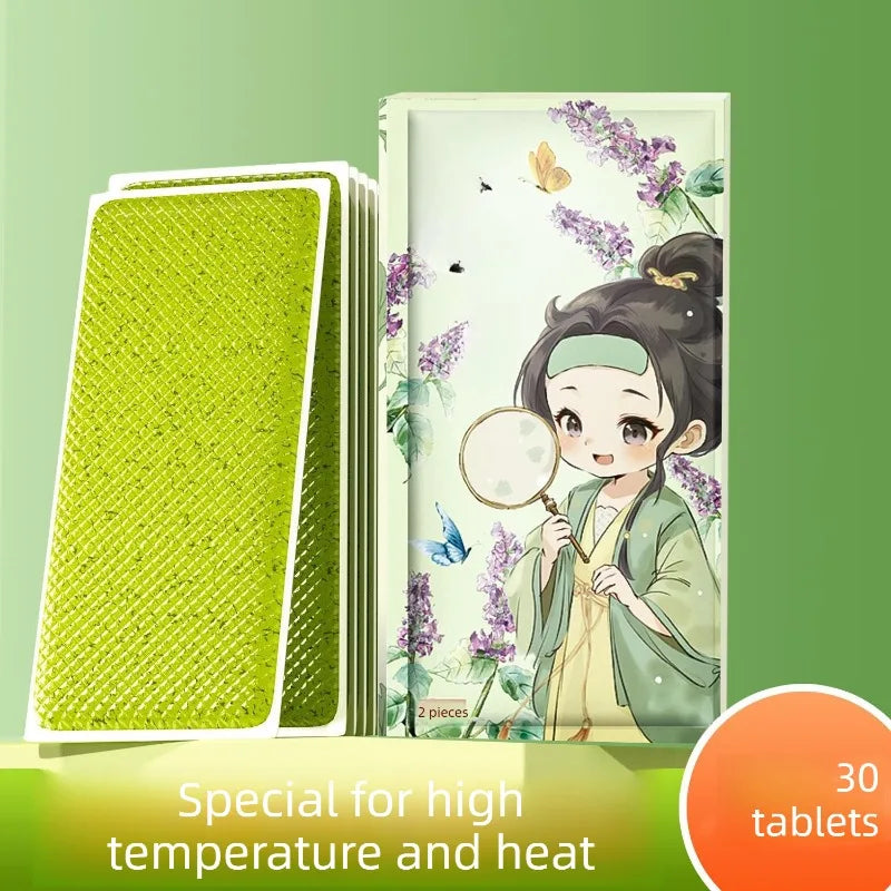 Huoxiang Cooling Gel Patches for Military Training Outdoor Heatstroke Prevention Student Summer Refreshment Essential