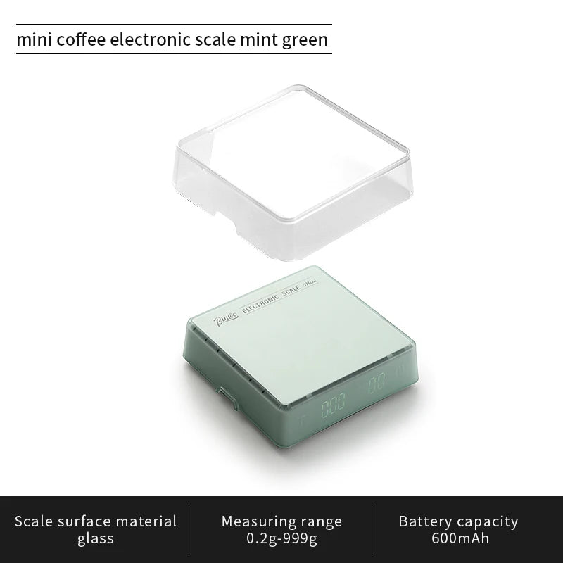 Bincoo electronic coffee scale Italian coffee bean weighing smart hand made mini professional coffee scale coffee equipment Hot