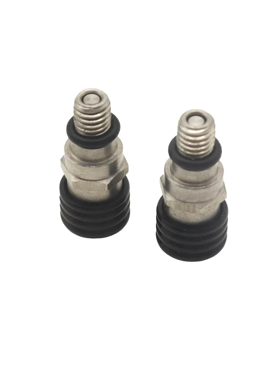 M4/M5 Bleed Waterproof front Fork Bleeder Relief Valve Fork Relief Valve Fit CRF YZF KXF Fork Bleed Valve Stainless steel