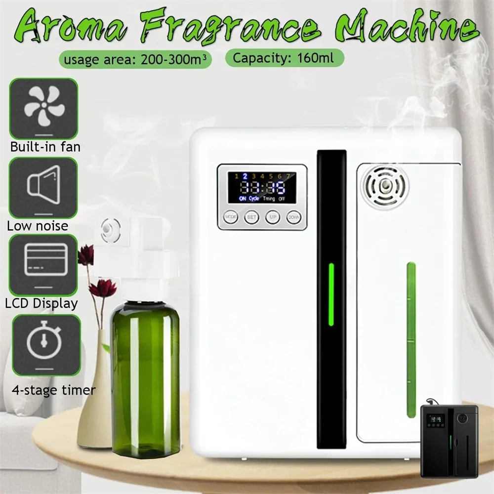 Fragrance Diffuser Coverage 300m³ Room Air Freshener Bluetooth Oil Diffuser For Essential Oil Electric Smell For Home Perfume