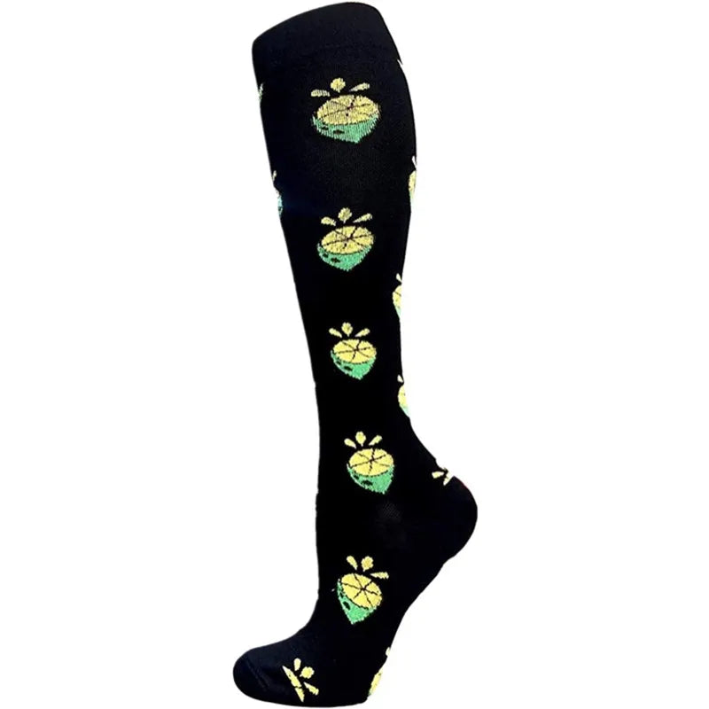 Compression Stockings Men Women Crossfit Golfs For Running Anti-slip Outdoor Sports Compress Nursing Varicose Veins Anti Fatigue