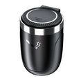 Car Ashtray With LED Light Universal Alloy Ash Tray Aluminum Cup Smokeless Auto Ashtray Flame Retardant Cigarette Holder Box