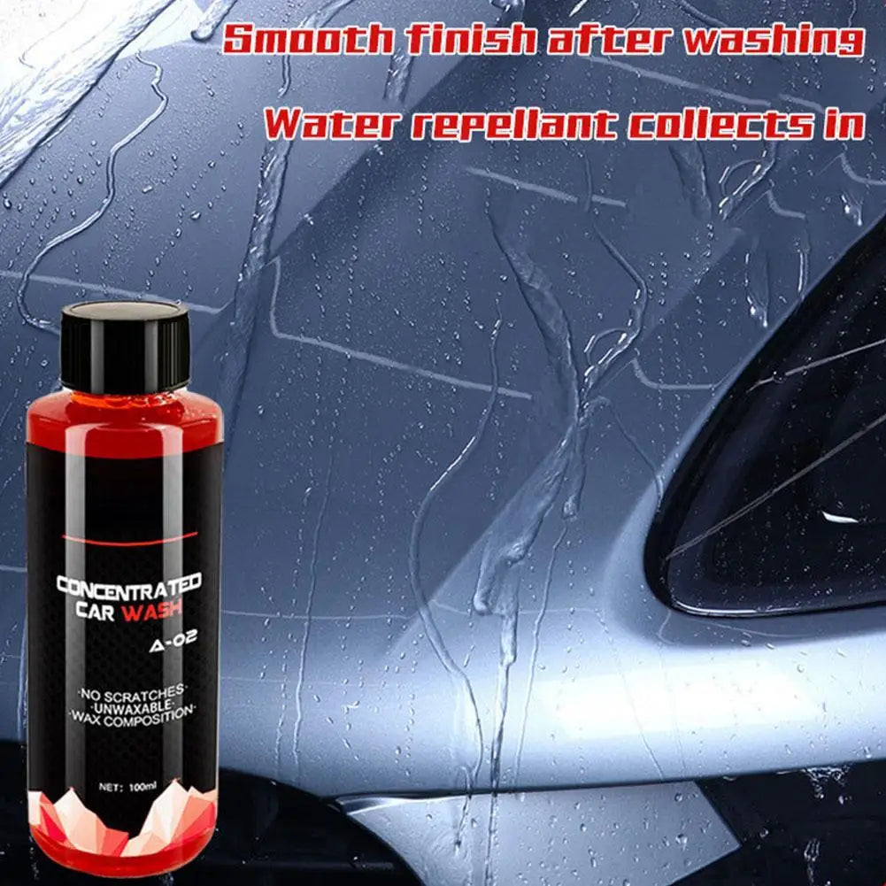 100ml Car Cleaning Foam Large Capacity High Concentration Super Foam Car Wash Liquid Auto Washing Shampoo Foam 1/2/3/4/5/10pcs