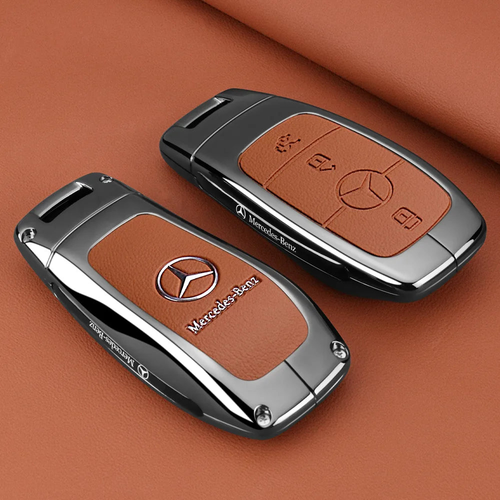 Car Smart Remote Key Case Cover For Mercedes Benz AMG A C E S G Class GLC CLE CLA GLB GLS W177 W205 W213 W222 X167 Accessories