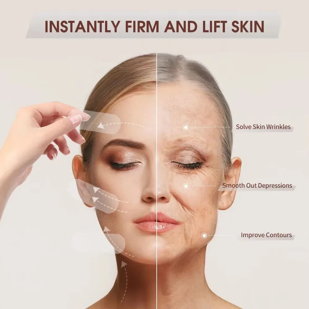 40/120PCS V-Shape Face Wrinkle Sagging Skin Adhesive Tape Lifting Face Stickers Invisible Transparent Thin Face Patche Lift Tool