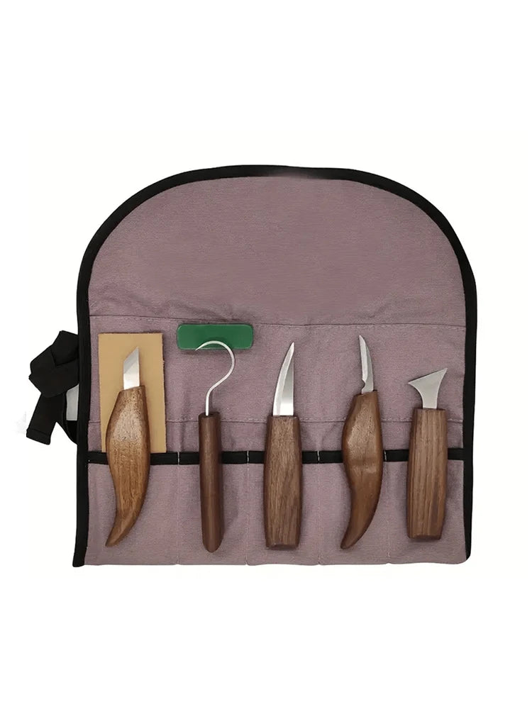 Carving Tool Set, Wood Carving Tools, Wood Carving Hook Knife, Right Hand Bowl and Cup, Suitable for Beginners