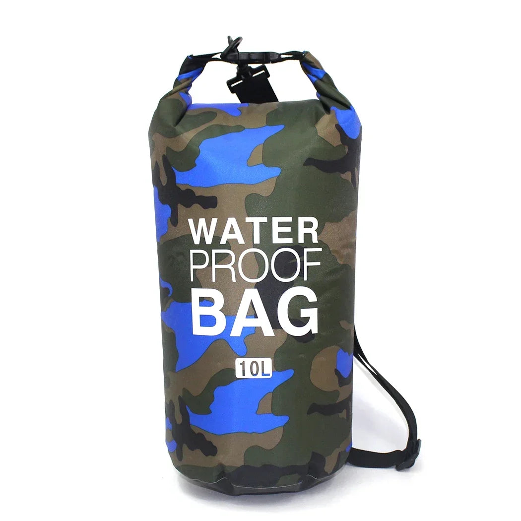 Men's and women's waterproof bags, outdoor sports bags, suitable for swimming, boating, kayaking, rafting and traveling