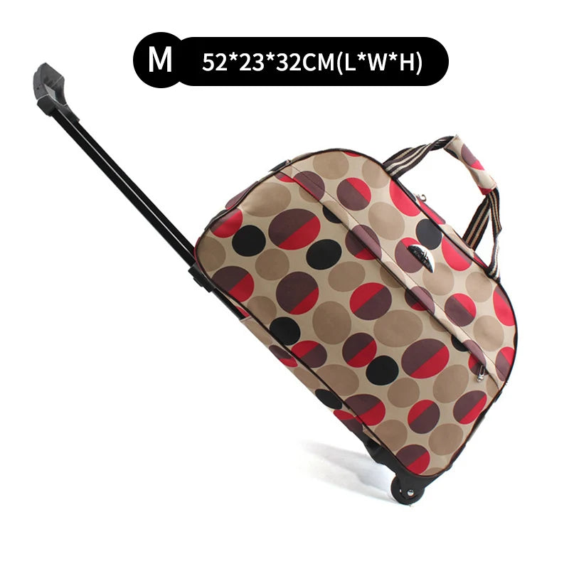 Suitcase And Travel Bags Wheels New Waterproof Large Capacity Carry On Luggage Trolley Handbag Unisex Valises A Roulettes
