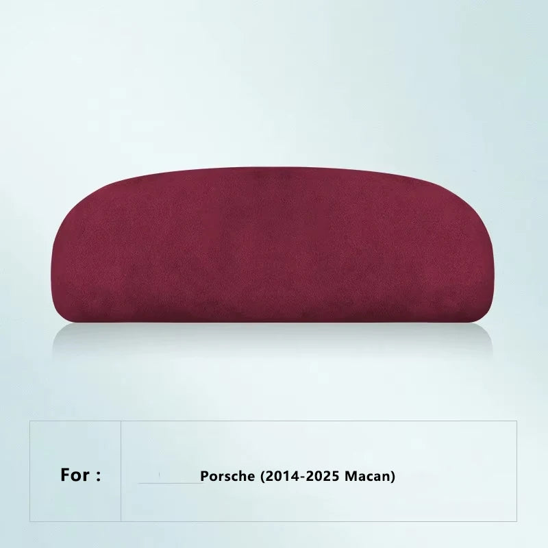 For Porsche Macan Panamera Premium 2014-2025 Suede Car Glasses Case Sunglasses Sun Glasses Storage RackHolder Protective cover
