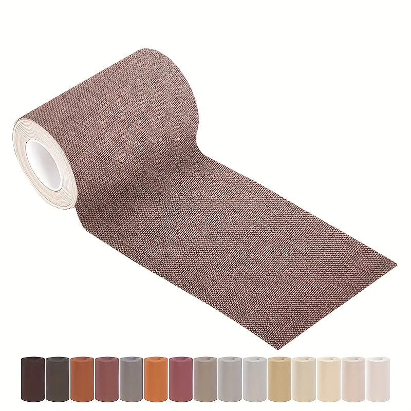 Self Adhesive Linen Repair Tape 7.6x152cm Waterproof Linen Repair Patches for Linen Materials Furniture Tents Sofas Clothing