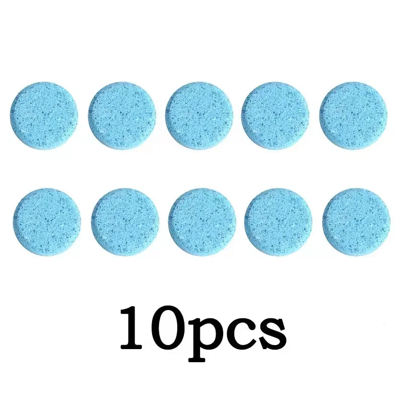 Car Windshield Cleaner, Glass Water Solid Effervescent Tablets for Car Window Wiper Washer Cleaning Accessories