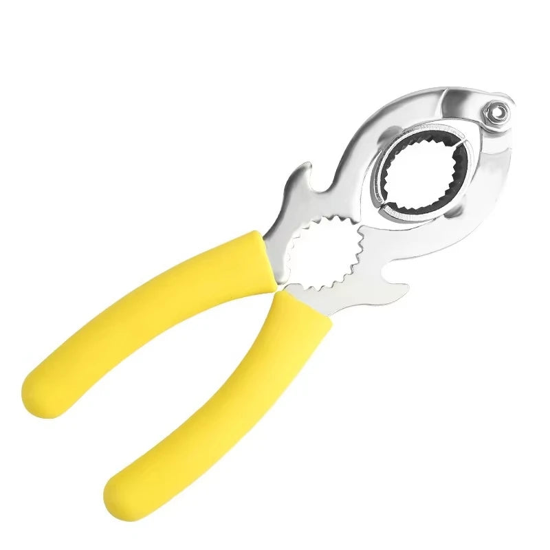 3-in-1 Tool Faucet Wrench with Bottle Opener and Pliers Kitchen Sink Aerator Filter Removal Spanner Multitool for Home Repair