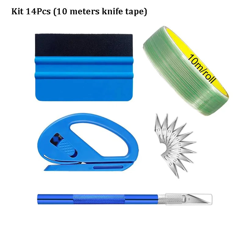 Vinyl Wrap Tool Knife-Less Cutting Tape Design Line Car Graphics Cutting Tool Vinyl Film Wrapping Edge Detailer Tape 5/10M