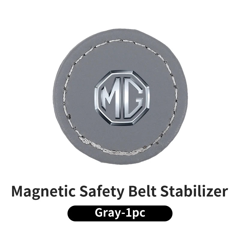 Magnetic Car Seat Belt Limiter Stopper Stabilizer Accessories For Morris Garages MG HS 2025 6 3 5 7 TF ZR ZS HS GS GT Hector RX5