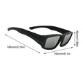 1-10 Pack Safe Shades Plastic Sunglasses Solar Eclipse Observation Glasses Solar Eclipse Viewing Glasses for Direct Sun View