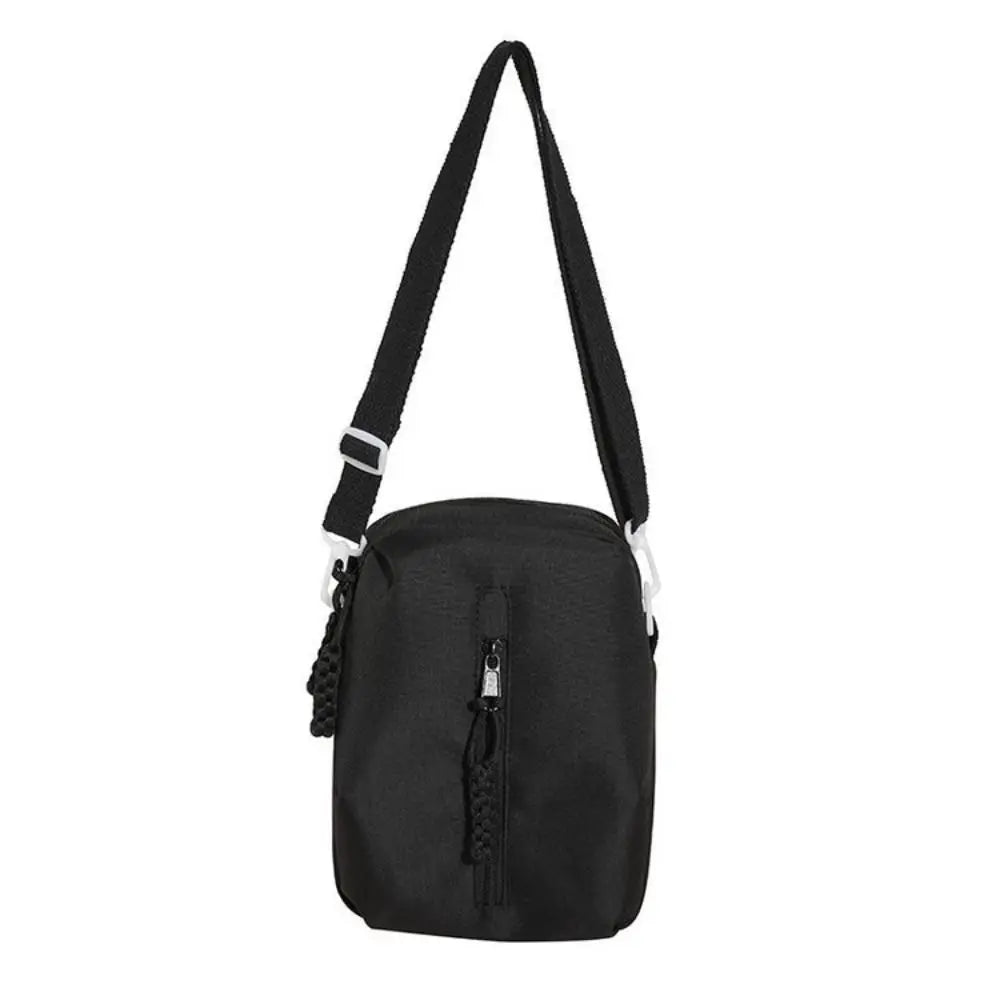 Creative Solid Color Kawaii Itabag Crossbody Bags Wallet Transparent Bags Small Item Bag Zipper Bag Shoulder Bag Girl
