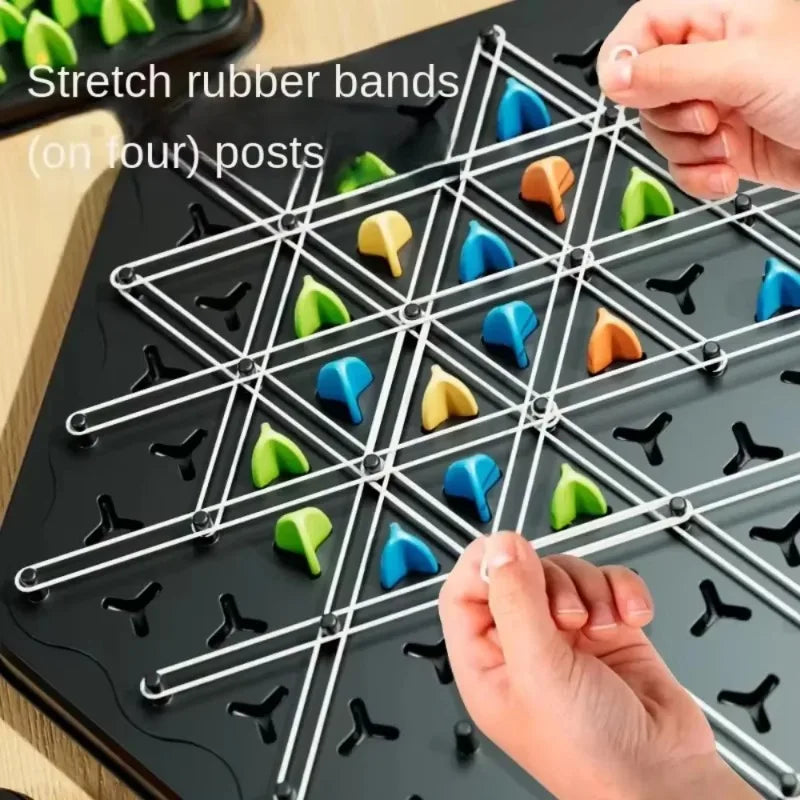 Triangle Chess Splendor Duel Board Game Strategy Game for Kids and Adults Fun Family Game Logic Chess Track Tables Game