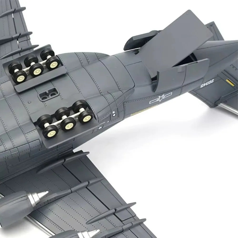 1:100 Scale Transport Aircraft Model Detailed Design Y-20 Bomber Model TU-160 Attack Aircraft Building Blocks Set Boys Gifts