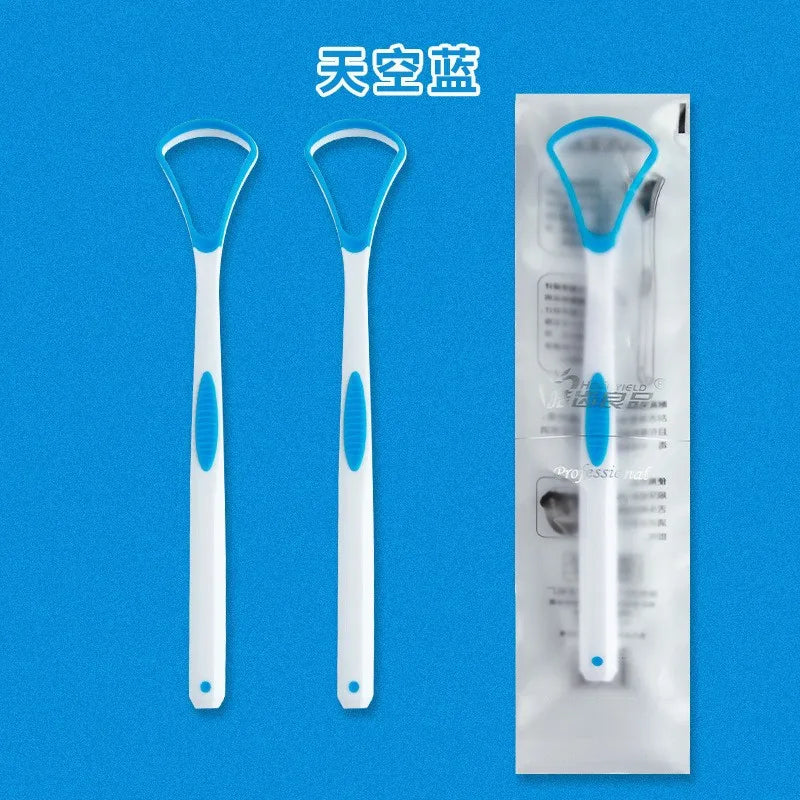 1/6Pcs Pack Tongue Brush Tongue Cleaner Scraper Cleaning Tongue Scraper For Oral Care Oral Hygiene Keep Fresh Breath