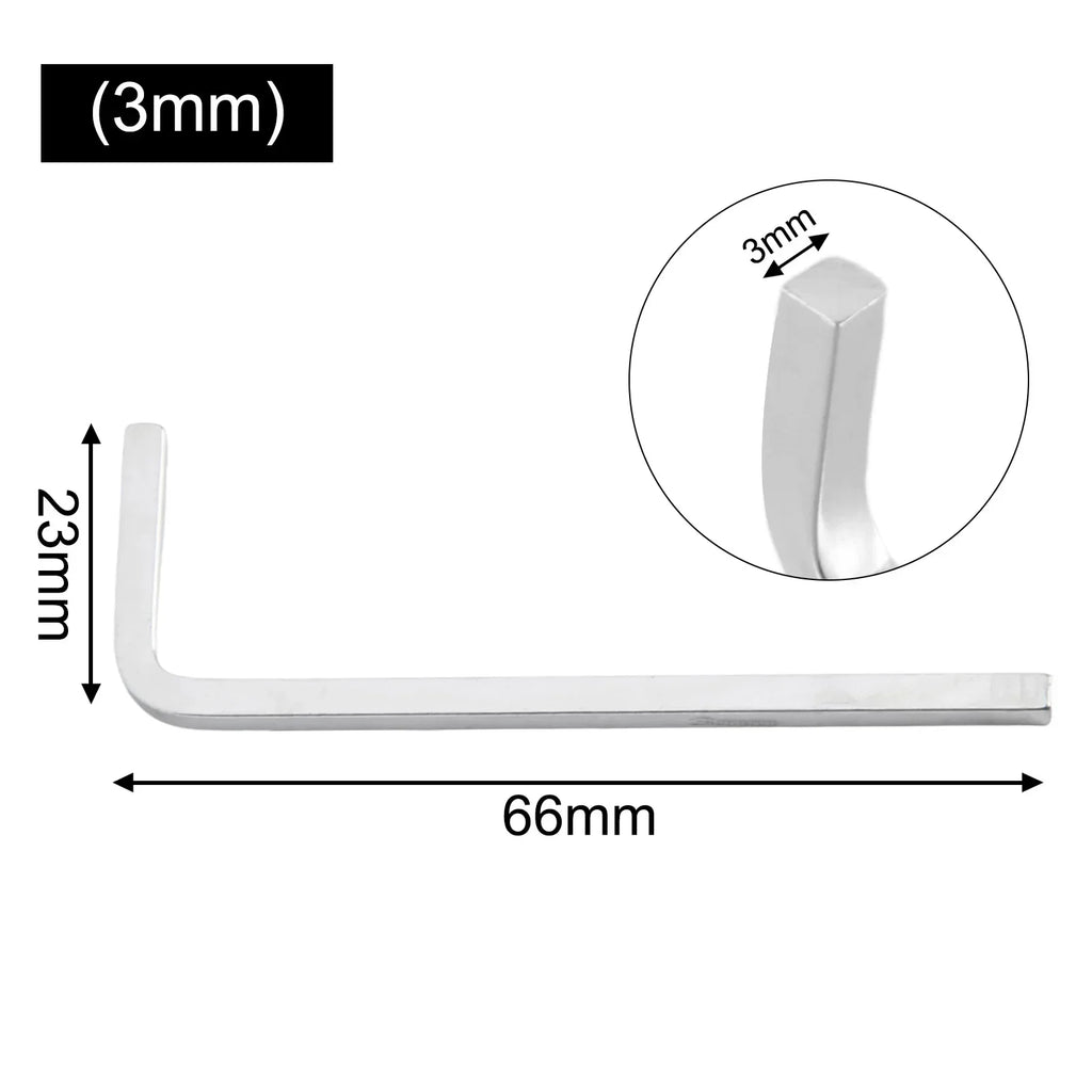 3-8mm L Shape Square Head Wrench Square Key 4 Point Wrench Screwdriver Set For Tighten Square Screw Universal Wrench Hand Tools
