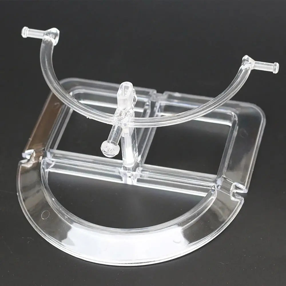 Space Saving Eyeglasses Display Stands Home Organizer Multiple Layers Sunglasses Storage Rack Transparent Plastic