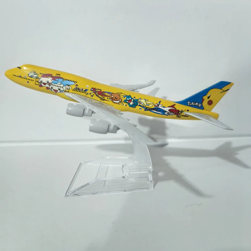 JASON TUTU  Aircraft Model Boeing 747 B787 B777 Planel Airplane Airbus A380 A320 Diecast Metal 1/400 Scale Planes Collect Gifts