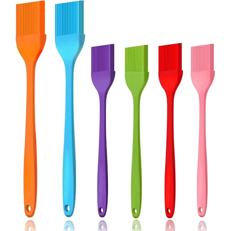 Upgraded silicone brush, heat-resistant, suitable for baking, grilling, and barbecuing, household appliance
