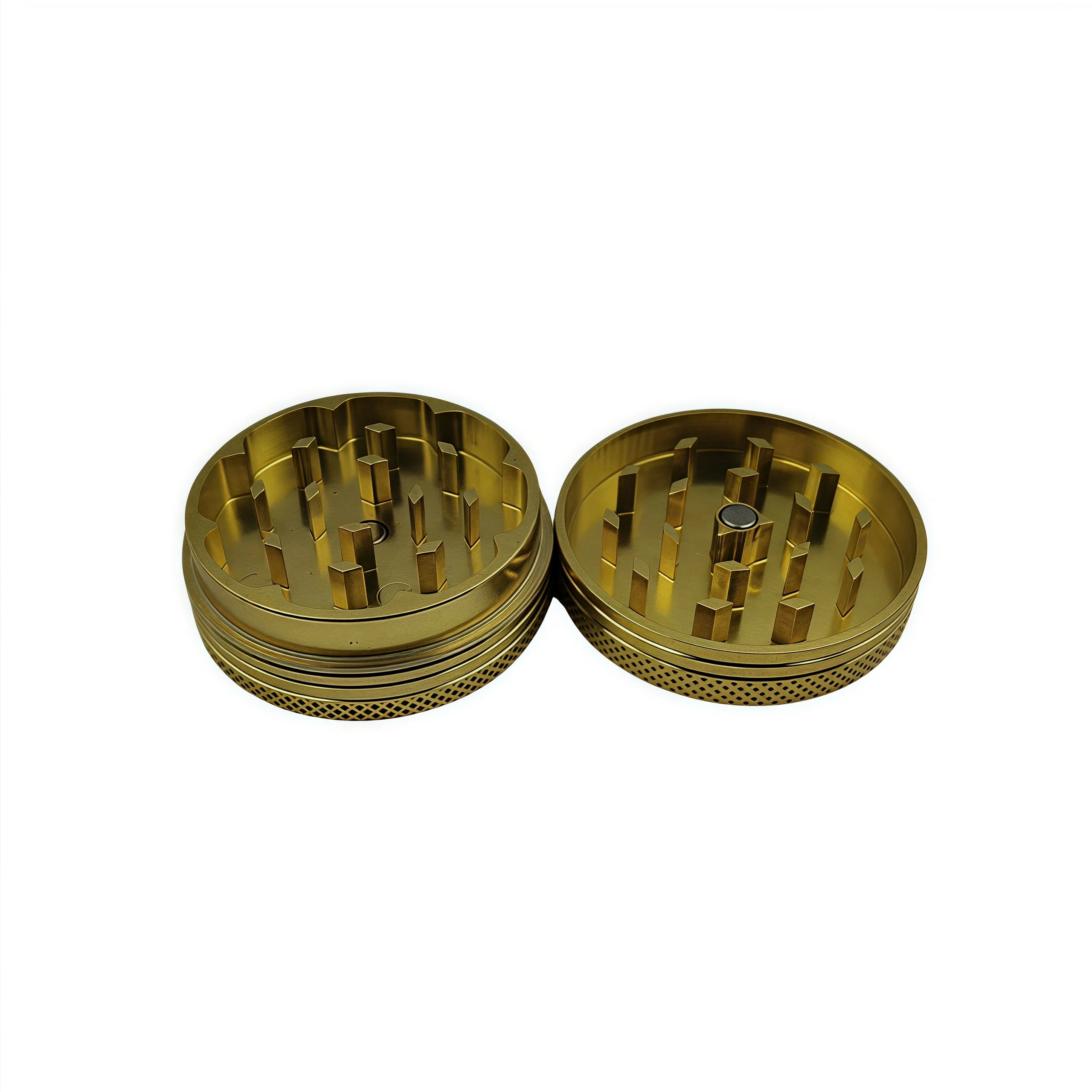 11-Color 40mm Manual Grinder - Dual-Layer Fast Grinding with Diamond Teeth, Portable Design，The best Smoking accessories