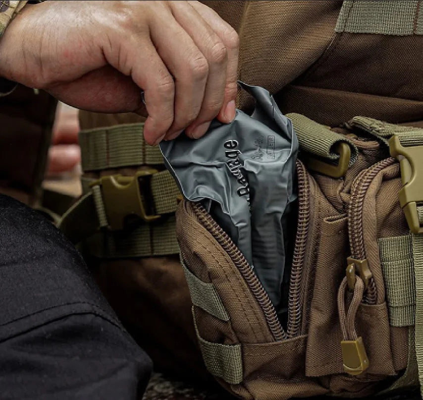 Israeli Bandage 4/6in Wound Dressing Emergency Israel Bandage Combat Compression Tactical First Aid IFAK Trauma Military Medical