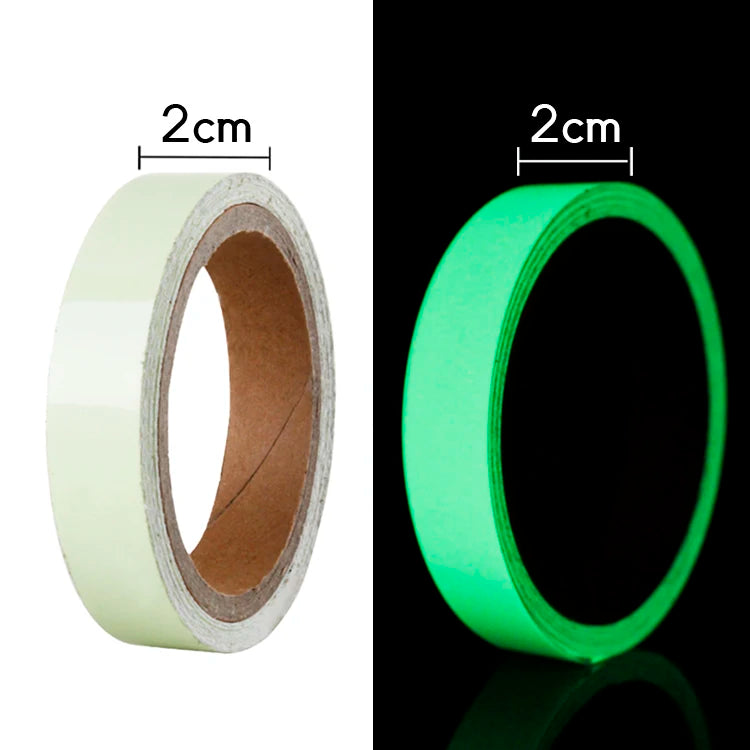 Luminous Tape 3 Meters Self-adhesive Glow Emergency Logo In The Dark Safety Stage Stickers Home Decor Party Supplies Decorative