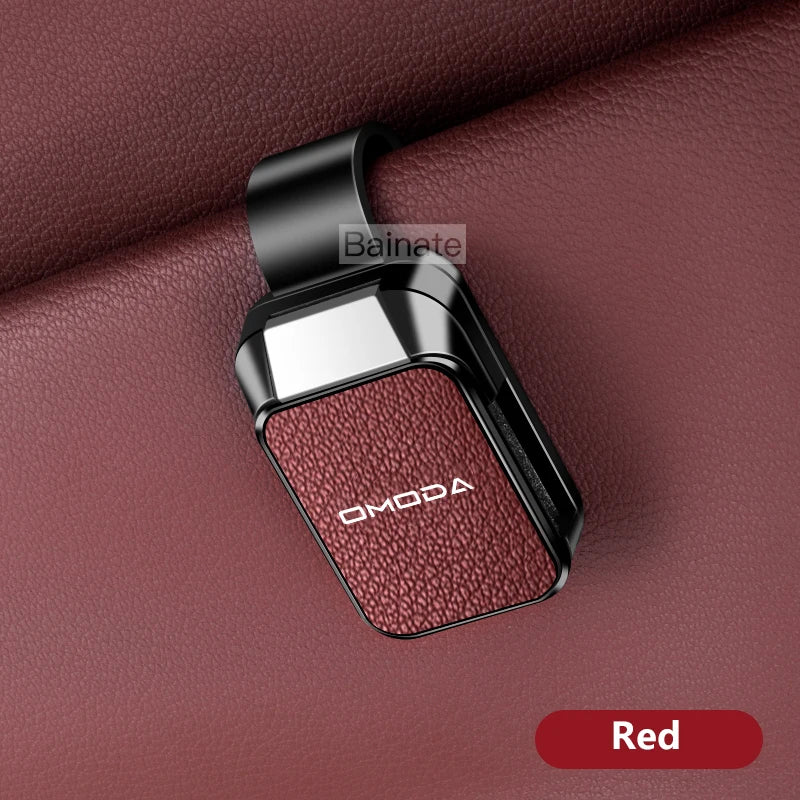 Car Sun Visor Glasses Case Storage Wear-Resistant Sunshade Sunglasses Holder, For Omoda C5 E5 C7 C9 Omoda 5 9 EV PHEV 2024 2025