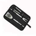 Grill Utensils Set, Stainless Steel BBQ Accessories, Portable Professional Grill Tool, Perfect Grill Kit Gift for Outdoor with B