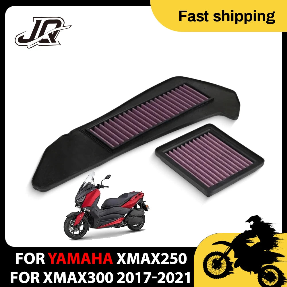 Motorcycle Air Filter Air Intake Cleaner Engine For Yamaha XMAX300 XMAX250 XMAX 300 X MAX 250 2019 2020 2021