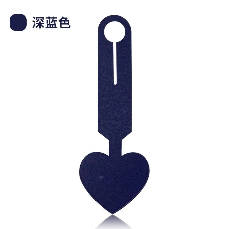 Boarding pass custom logo leather multi-color suitcase flip listing tag label luggage tag customization