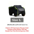 Quad Bike ATV Cover Universal Dust UV Protector for Motorcycle Scooter Kart Motorbike for Polaris Hisun Yamaha Can-Am CFMOTO