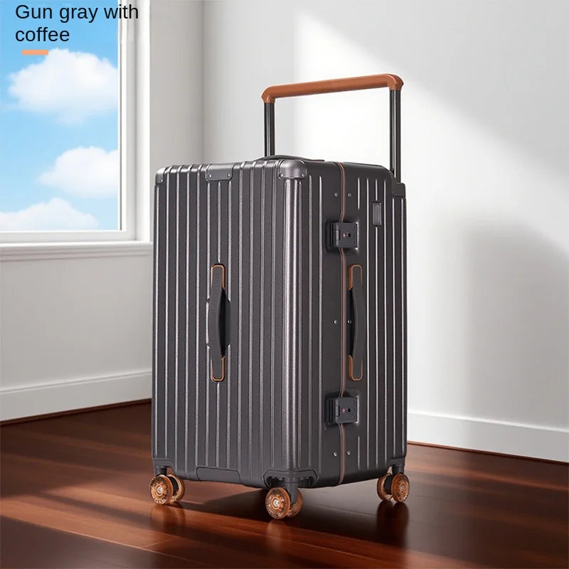 Extra Large Luggage 30inch Shockproof Zipper Travel Suitcase 20-28 inch Large Capacity Thickened PC Password  Carry-on Suitcase