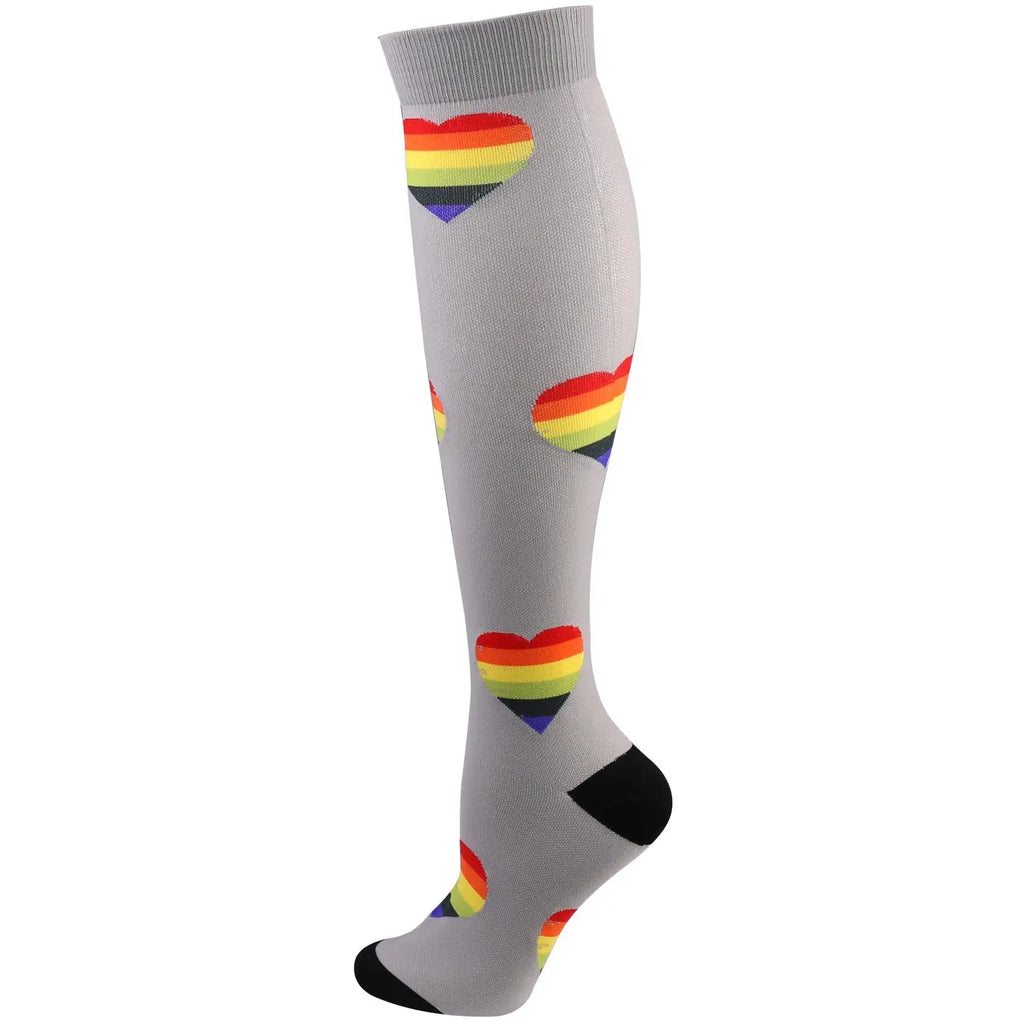 58 Styles Compression Socks Fit For Men Women Nurse Medical Edema Diabetes Varicose Veins Running Hiking Breathable Sports Socks