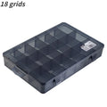 Organizers 9-24 Grids Adjustable Storage Container Compartment Plastic Storage Box Component Screw Holder Case Display Container