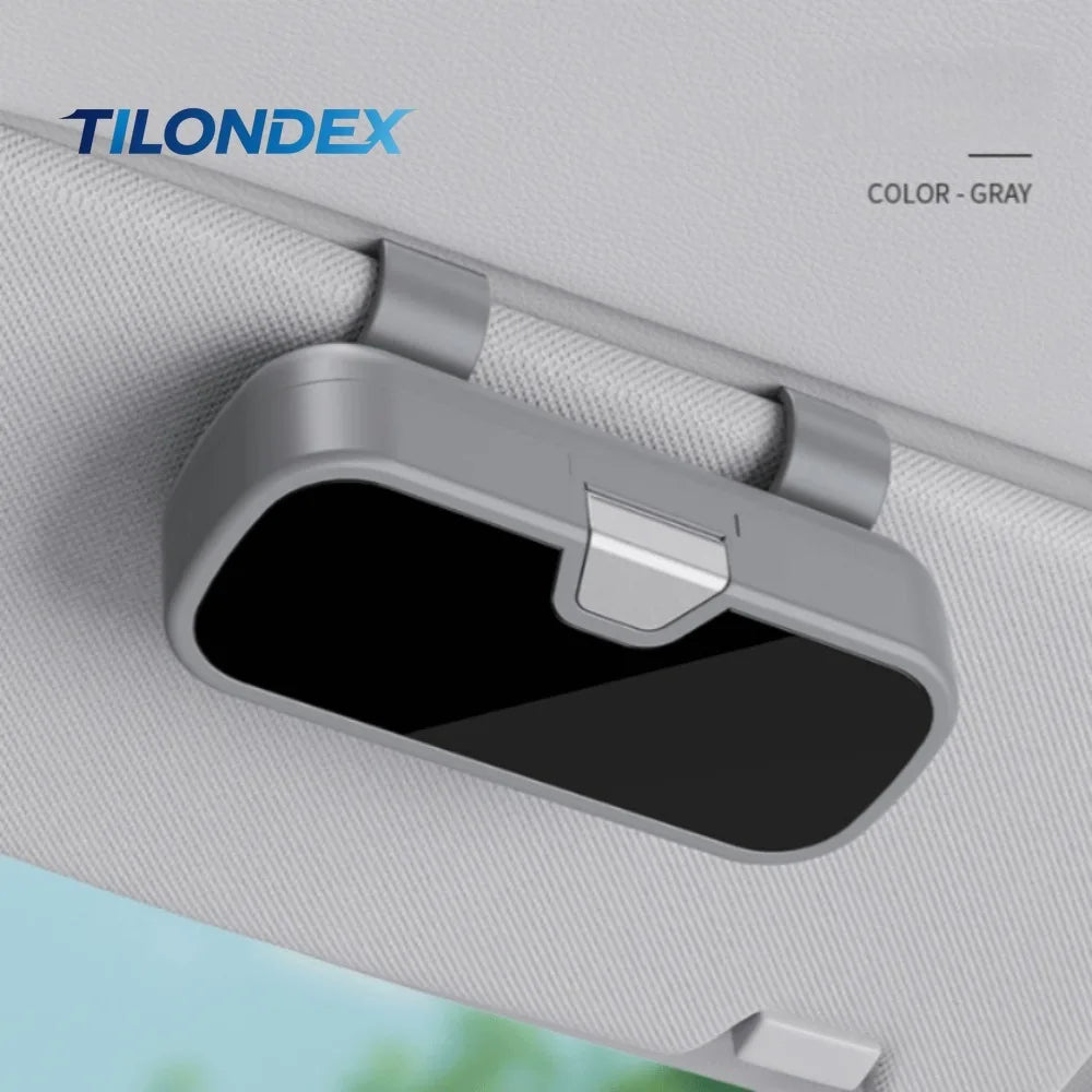 TILONDEX Car Sun Visor Eyeglass Clip Fashion Glasses Storage Case Vehicle Accessory for Tickets And Card Holder