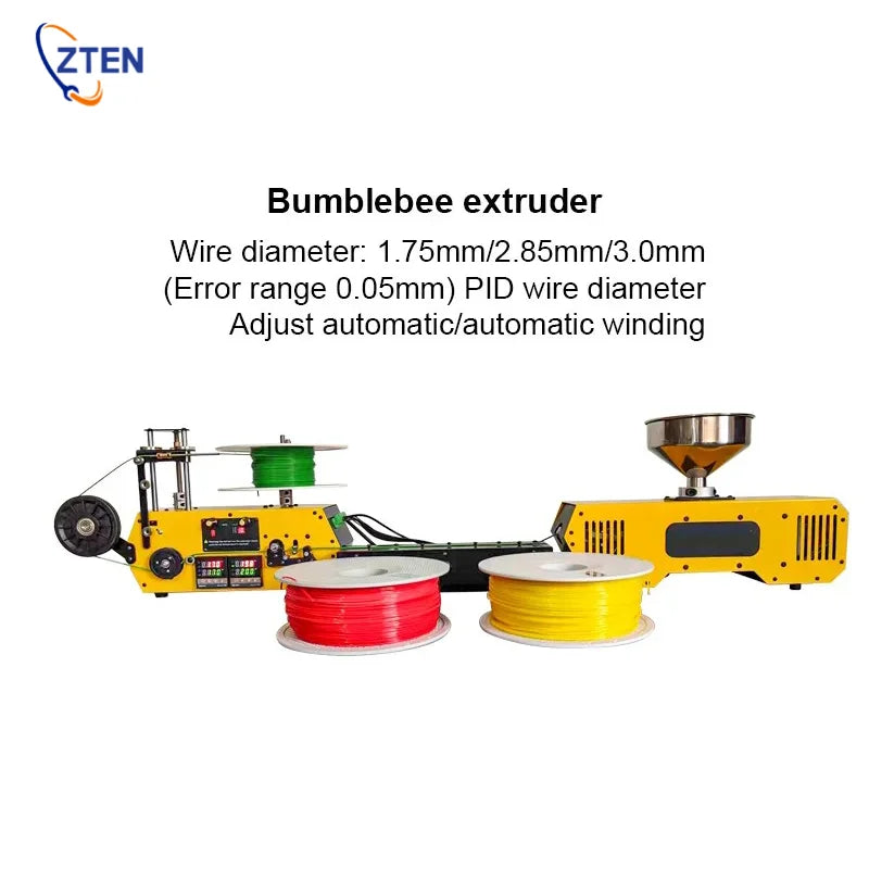 HT400 3D Printing Consumables Extruder Machine Filament Automatic Wire Diameter Control Winding Machine for PLA-CF PETG-CF PA-CF