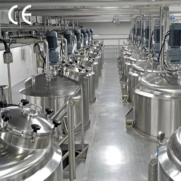 Liquid Detergent Shampoo Liquid Hand Soap Making Machine customize
