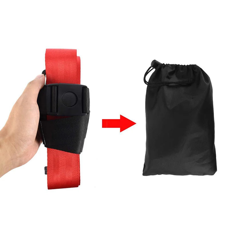 Portable Child Safety Belt Child Safety Airplane Travel Harness Safety Care Harness Restraint System Belt Adjustable Seat Straps