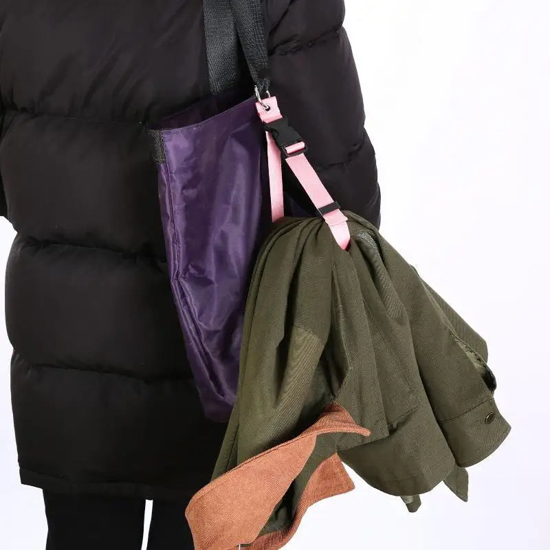 1/2Pcs Travel Luggage Fixed Strap Backpack External Strap Portable Strap With Release Buckle Luggage Strap Belt Jacket Holder▪
