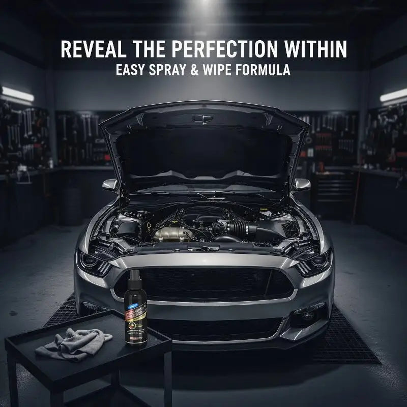 Car Engine Bay Cleaner Powerful Decontamination Cleaning Product For Engine Compartment Auto Detailer Car Cleaning Product